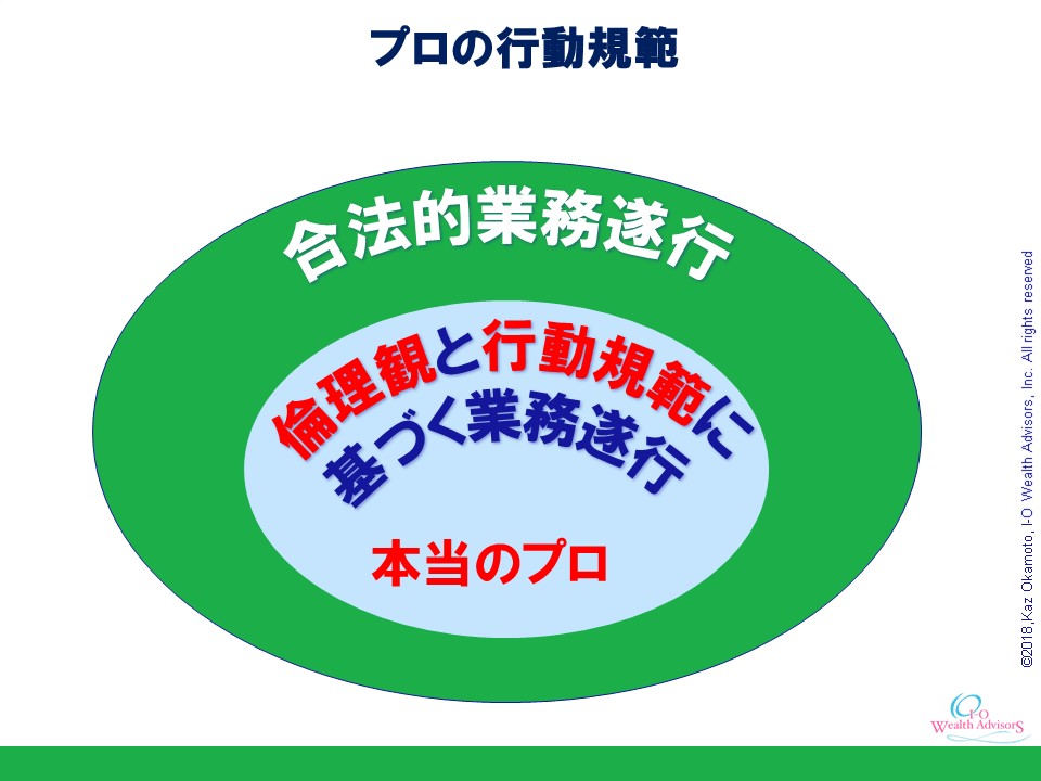 I-OWAマンスリー・セミナー講演より 本当のアドバイザーの在り方を考える